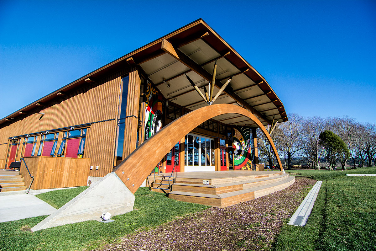 Tricia Love consulted on New Zealand's first Living Building Challenge project, Te Kura Whare is a landmark project.